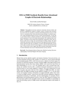 EEG to fMRI Synthesis Benefits from Attentional Graphs of Electrode
  Relationships