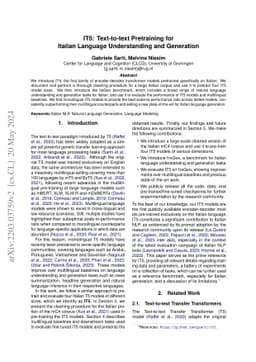 IT5: Text-to-text Pretraining for Italian Language Understanding and
  Generation