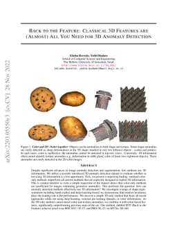 Back to the Feature: Classical 3D Features are (Almost) All You Need for
  3D Anomaly Detection