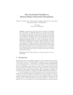 The Overlooked Classifier in Human-Object Interaction Recognition
