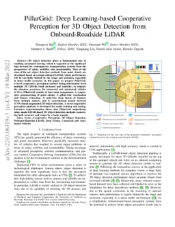 PillarGrid: Deep Learning-based Cooperative Perception for 3D Object
  Detection from Onboard-Roadside LiDAR