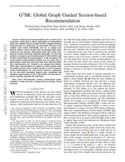 G$^3$SR: Global Graph Guided Session-based Recommendation