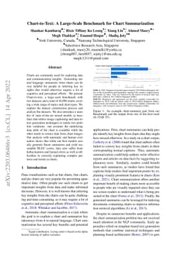 Chart-to-Text: A Large-Scale Benchmark for Chart Summarization