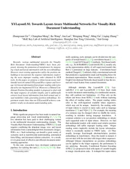 XYLayoutLM: Towards Layout-Aware Multimodal Networks For Visually-Rich
  Document Understanding