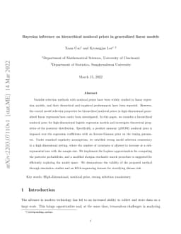 Bayesian inference on hierarchical nonlocal priors in generalized linear
  models