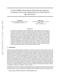 FisheyeHDK: Hyperbolic Deformable Kernel Learning for Ultra-Wide
  Field-of-View Image Recognition