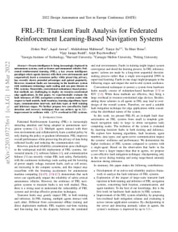 FRL-FI: Transient Fault Analysis for Federated Reinforcement
  Learning-Based Navigation Systems