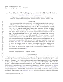 Accelerated Bayesian SED Modeling using Amortized Neural Posterior
  Estimation