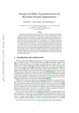 Panoptic SwiftNet: Pyramidal Fusion for Real-time Panoptic Segmentation