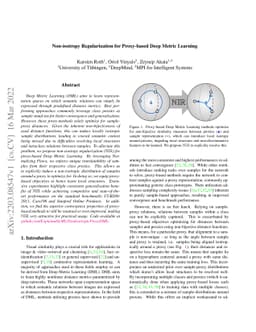 Non-isotropy Regularization for Proxy-based Deep Metric Learning