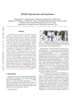EDTER: Edge Detection with Transformer