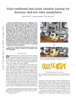 Goal-conditioned dual-action imitation learning for dexterous dual-arm
  robot manipulation