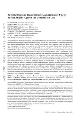 Botnets Breaking Transformers: Localization of Power Botnet Attacks
  Against the Distribution Grid