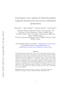 Convergence Error Analysis of Reflected Gradient Langevin Dynamics for
  Globally Optimizing Non-Convex Constrained Problems
