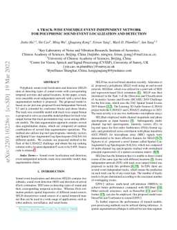 A Track-Wise Ensemble Event Independent Network for Polyphonic Sound
  Event Localization and Detection