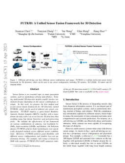 FUTR3D: A Unified Sensor Fusion Framework for 3D Detection