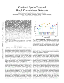Continual Spatio-Temporal Graph Convolutional Networks