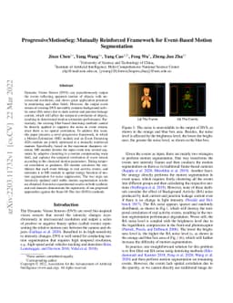 ProgressiveMotionSeg: Mutually Reinforced Framework for Event-Based
  Motion Segmentation