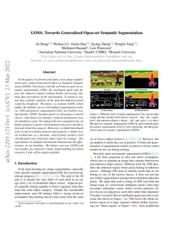 GOSS: Towards Generalized Open-set Semantic Segmentation