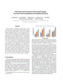 Self-supervised Learning of Adversarial Example: Towards Good
  Generalizations for Deepfake Detection