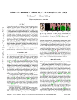 Importance Sampling CAMs for Weakly-Supervised Segmentation