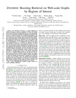ZOOMER: Boosting Retrieval on Web-scale Graphs by Regions of Interest