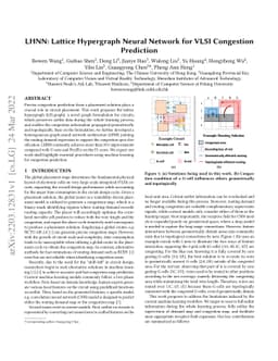 LHNN: Lattice Hypergraph Neural Network for VLSI Congestion Prediction
