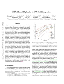 CHEX: CHannel EXploration for CNN Model Compression