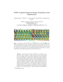 ITTR: Unpaired Image-to-Image Translation with Transformers