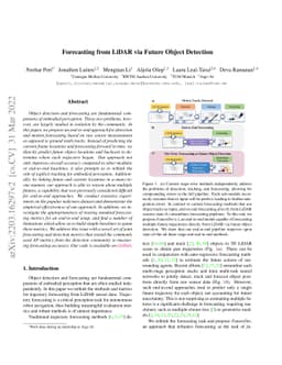 Forecasting from LiDAR via Future Object Detection
