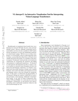 VL-InterpreT: An Interactive Visualization Tool for Interpreting
  Vision-Language Transformers
