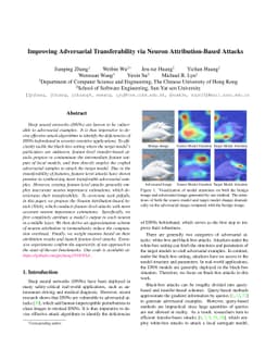 Improving Adversarial Transferability via Neuron Attribution-Based
  Attacks