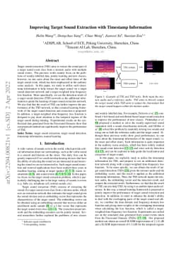 Improving Target Sound Extraction with Timestamp Information