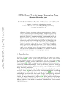DT2I: Dense Text-to-Image Generation from Region Descriptions