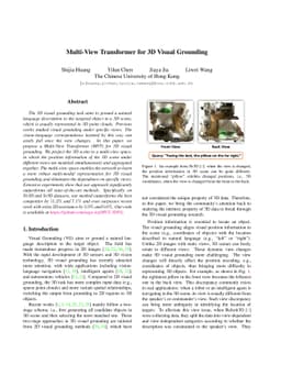 Multi-View Transformer for 3D Visual Grounding
