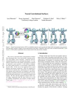 Neural Convolutional Surfaces
