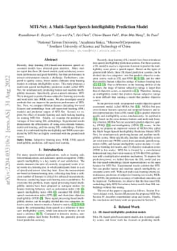 MTI-Net: A Multi-Target Speech Intelligibility Prediction Model