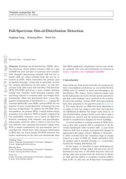 Full-Spectrum Out-of-Distribution Detection