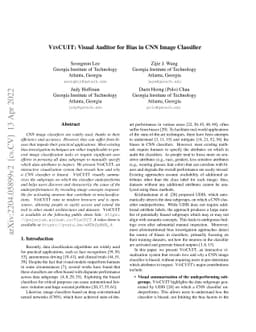 VisCUIT: Visual Auditor for Bias in CNN Image Classifier
