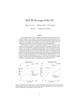 DeiT III: Revenge of the ViT