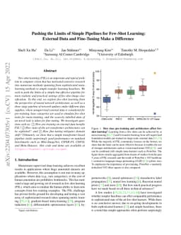 Pushing the Limits of Simple Pipelines for Few-Shot Learning: External
  Data and Fine-Tuning Make a Difference