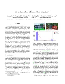 Interactiveness Field in Human-Object Interactions