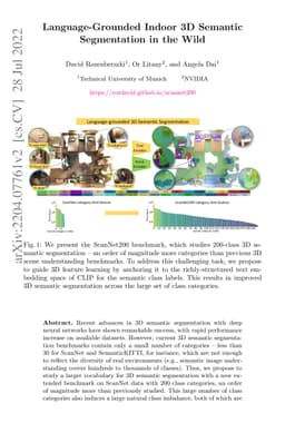 Language-Grounded Indoor 3D Semantic Segmentation in the Wild