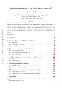 Intelligent Explorations of the String Theory Landscape