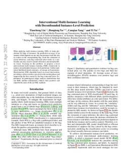 Interventional Multi-Instance Learning with Deconfounded Instance-Level
  Prediction