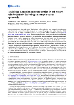 Revisiting Gaussian mixture critics in off-policy reinforcement
  learning: a sample-based approach
