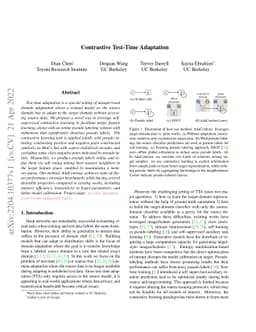 Contrastive Test-Time Adaptation