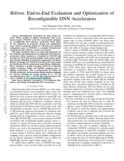 Bifrost: End-to-End Evaluation and Optimization of Reconfigurable DNN
  Accelerators