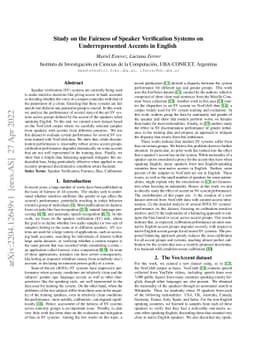 Study on the Fairness of Speaker Verification Systems on
  Underrepresented Accents in English