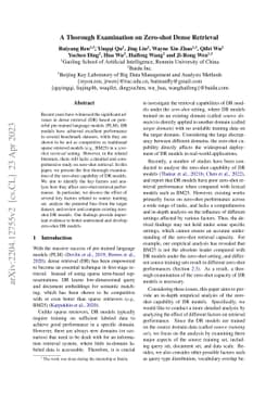 A Thorough Examination on Zero-shot Dense Retrieval